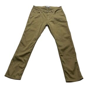 DU/ER N2X Relaxed Taper Pants Olive Green Mens 34x30 MFNR1002 REI Performance